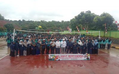 MAN 4 Pandeglang Gelar Turnamen Voli Tingkat SLTP Se-Kabupaten Pandeglang